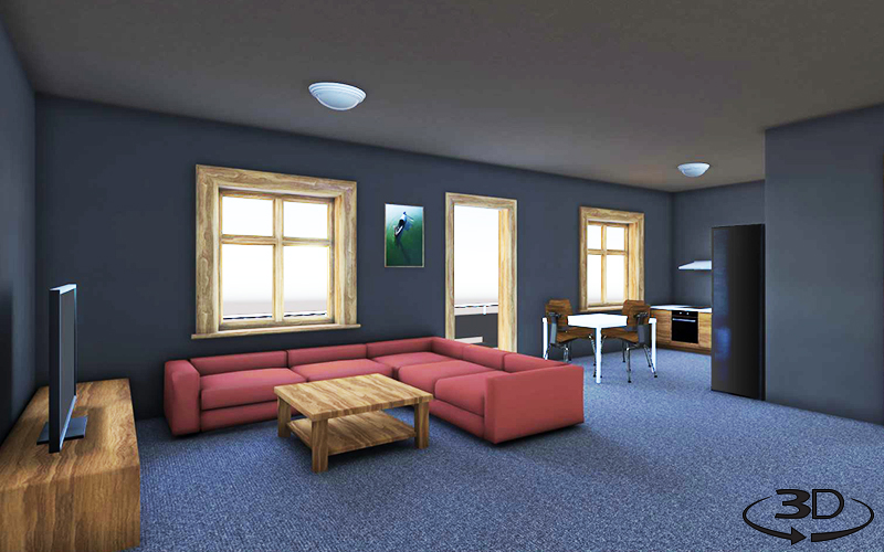 3D interactive: Apartment customize